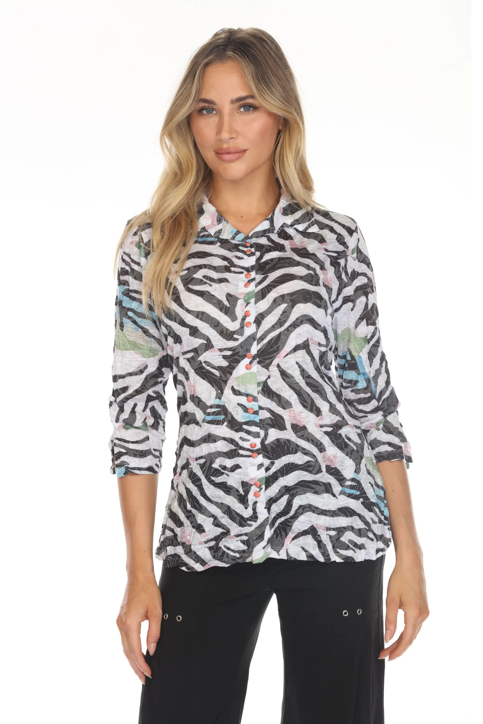 Sabrina Shirt - Stripe Splash - Image 4