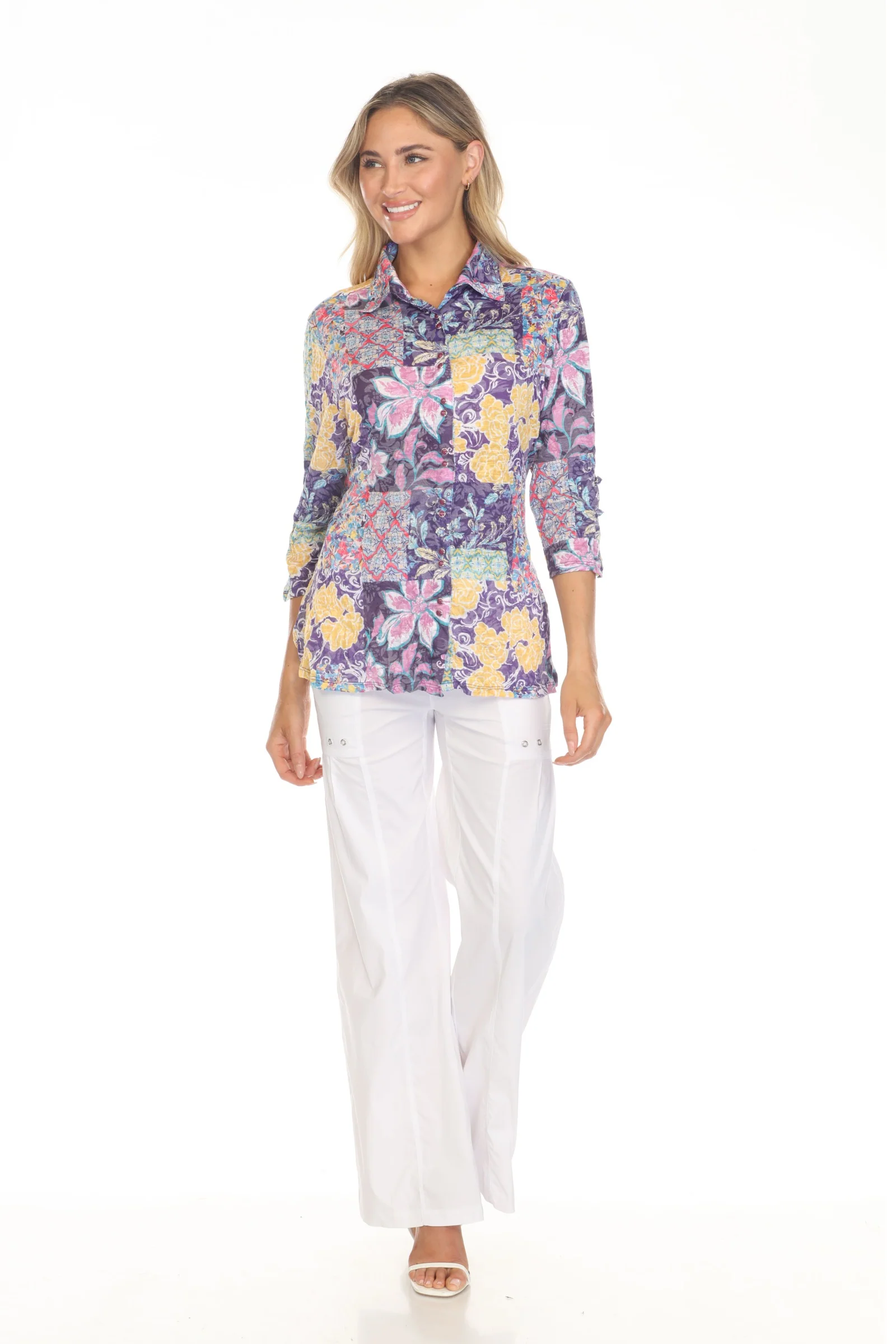 Sabrina Shirt - Orchid Bloom - Image 2