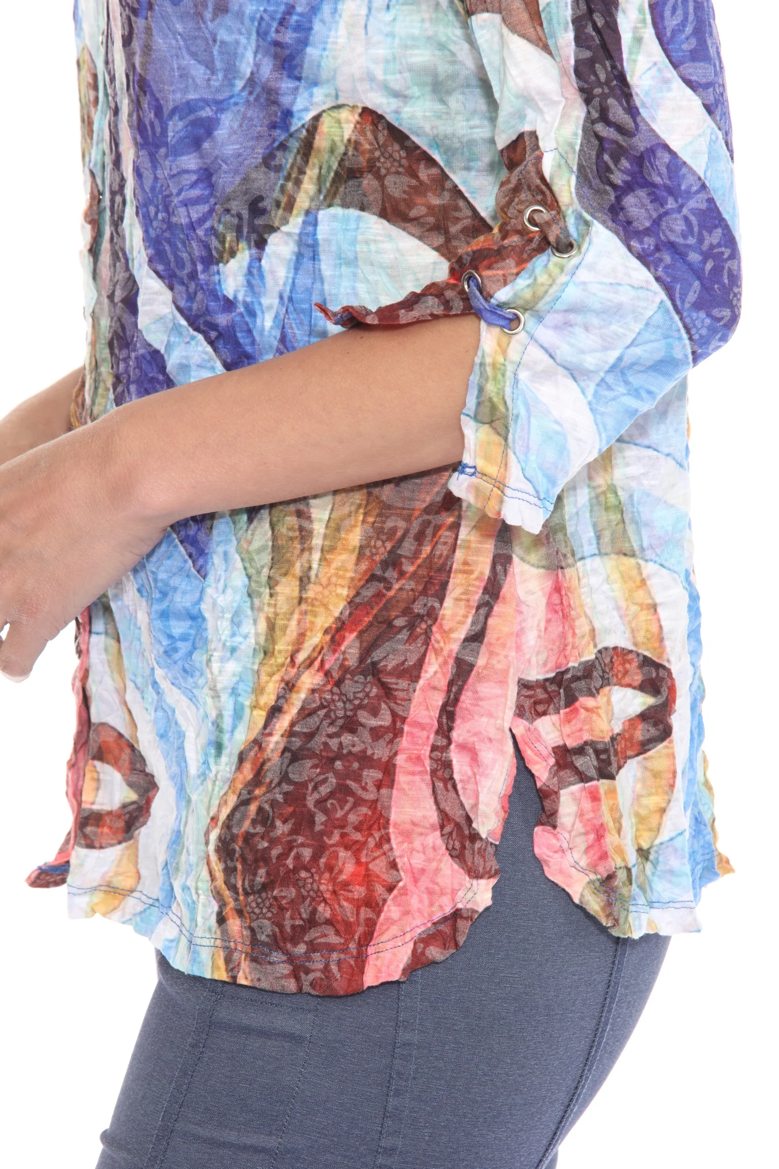 Sabrina Shirt - Amber Wave - Image 7