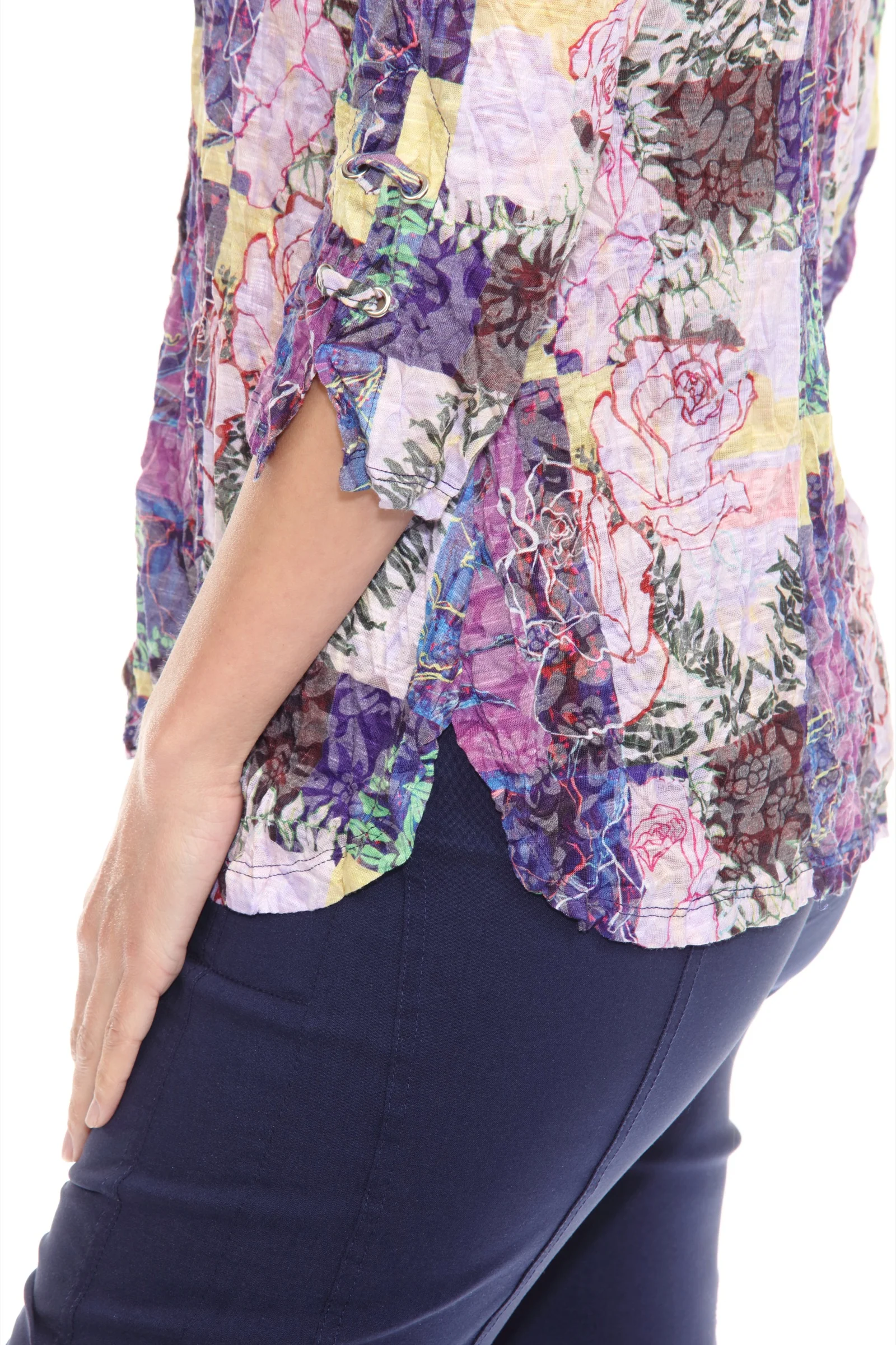 Sabrina Shirt - Orchid Mosaic - Image 7