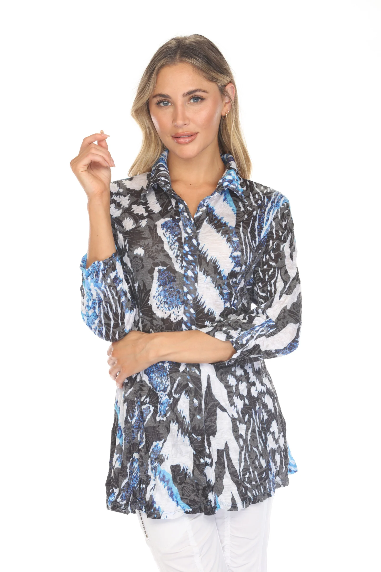 Selena Shirt - Blue Eclipse - Image 3