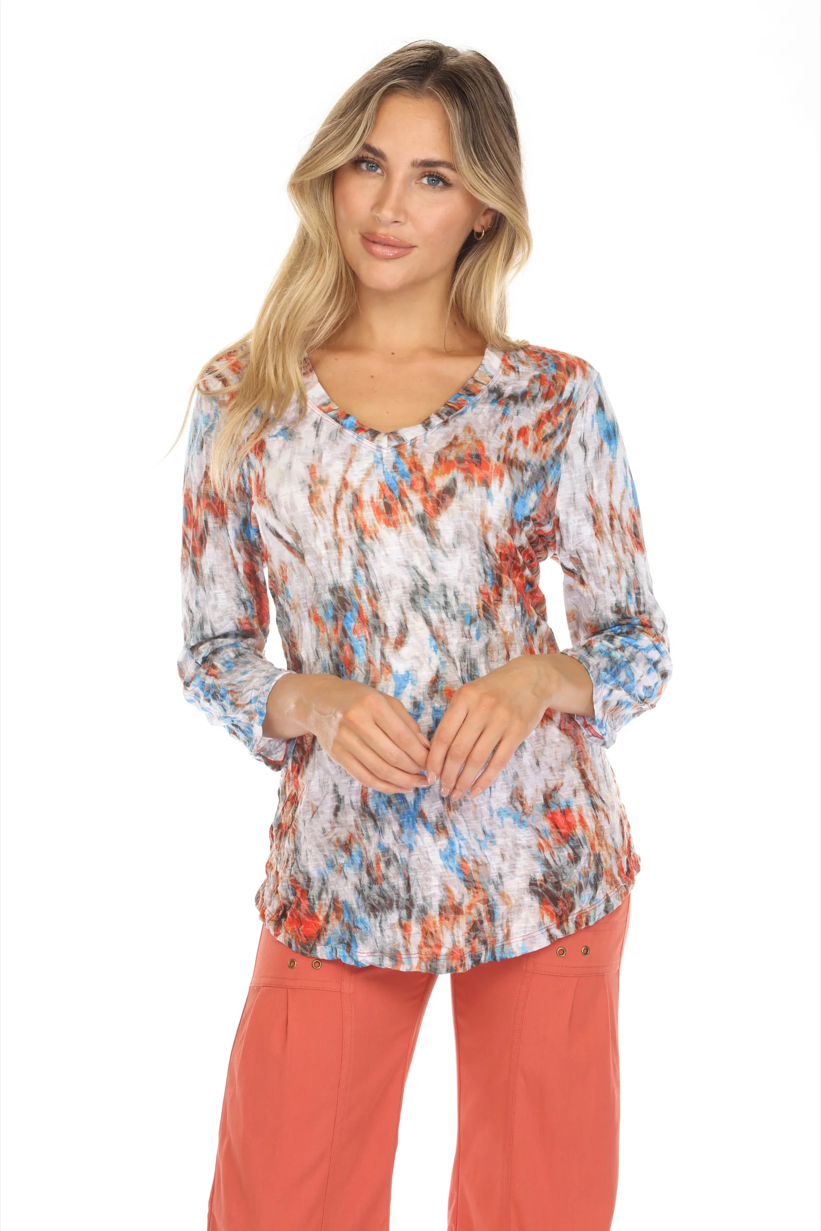 V NECK TOP
