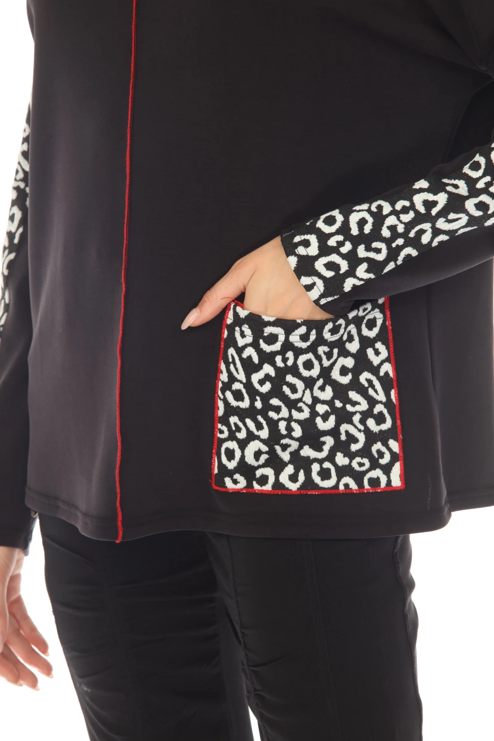 Center Seam 1pkt Pullover - Image 6