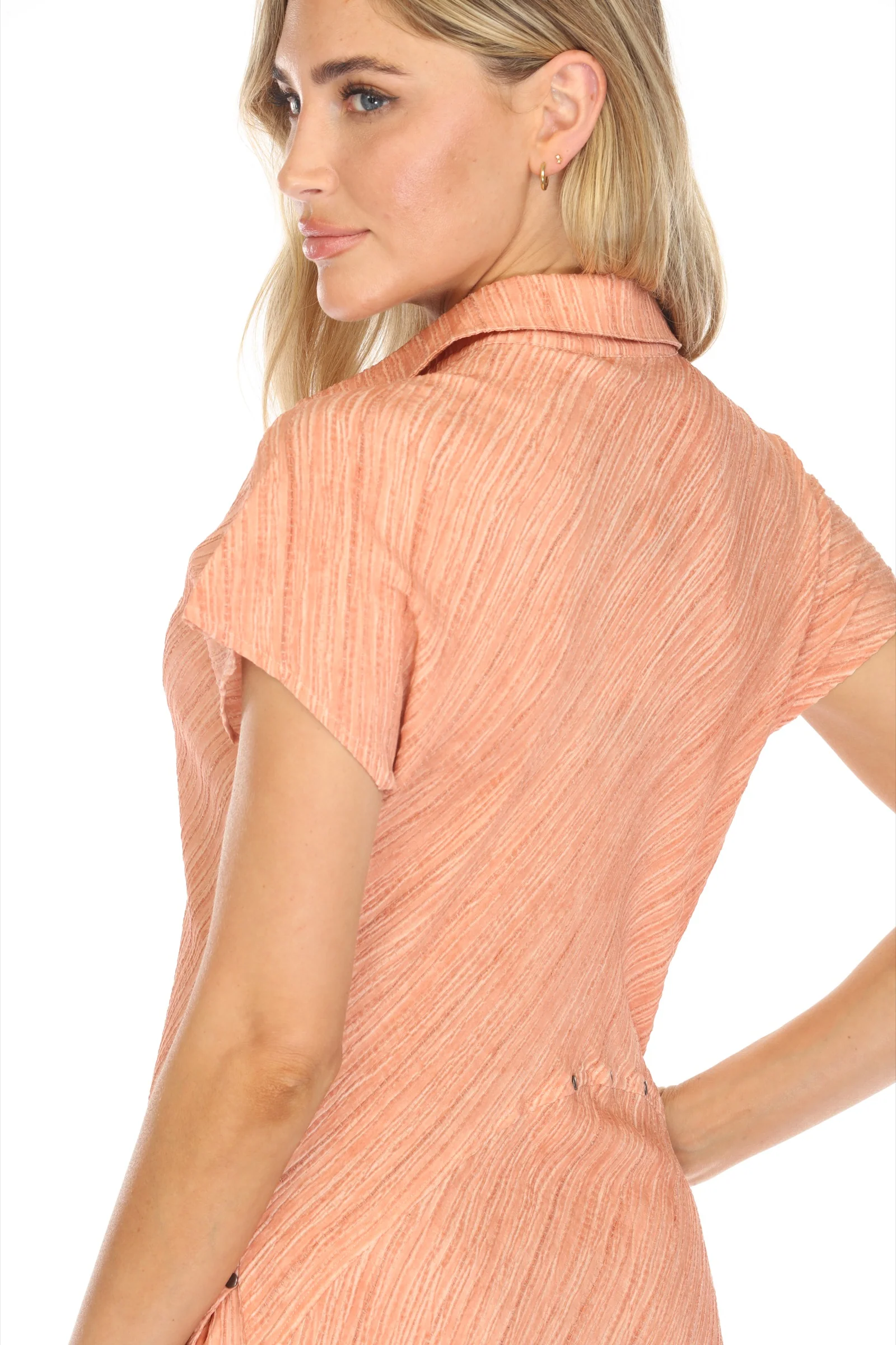 Riviera Lines Day Dress - Image 6
