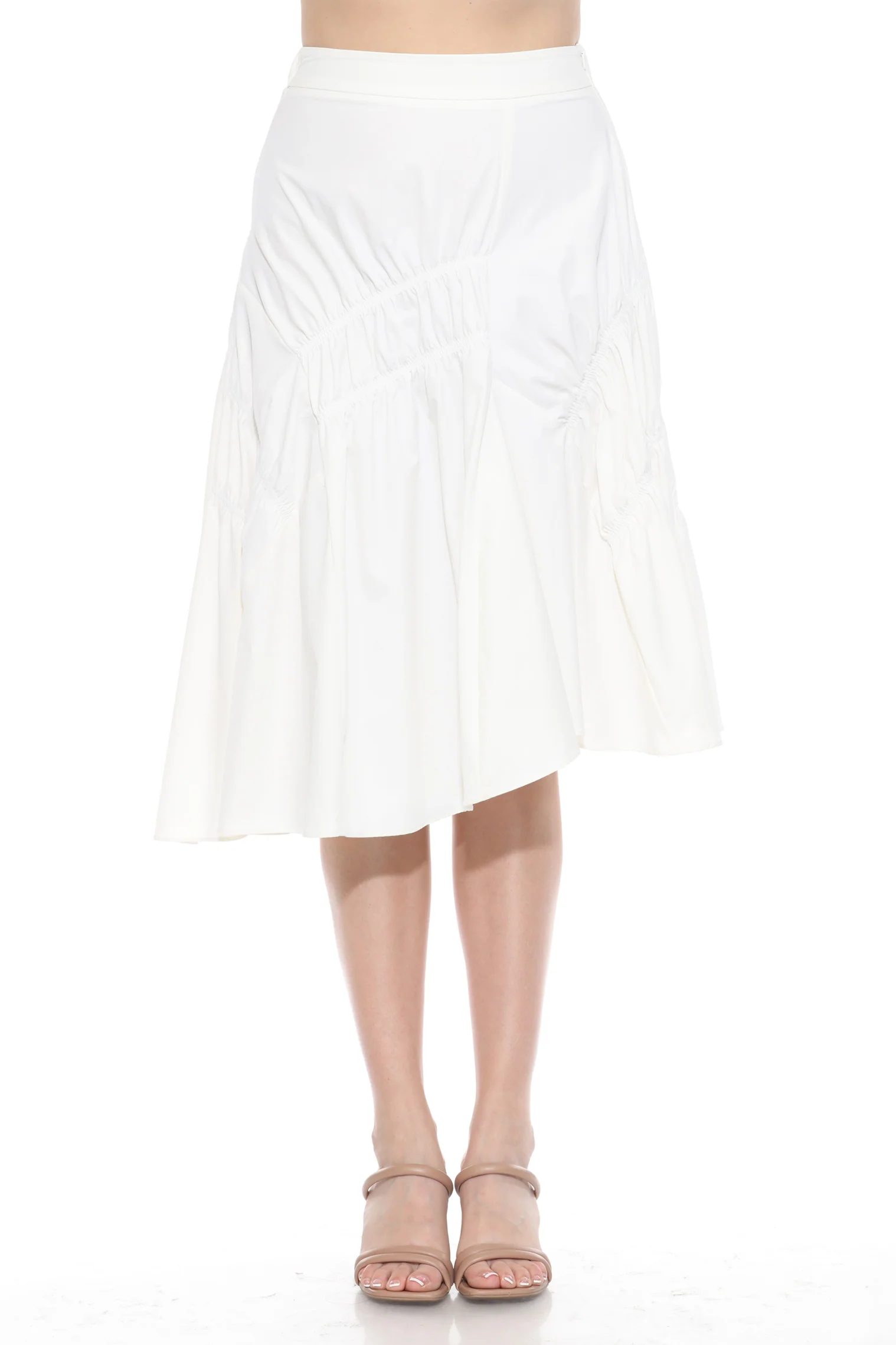 Asymmetric Flounce Skirt - Image 4
