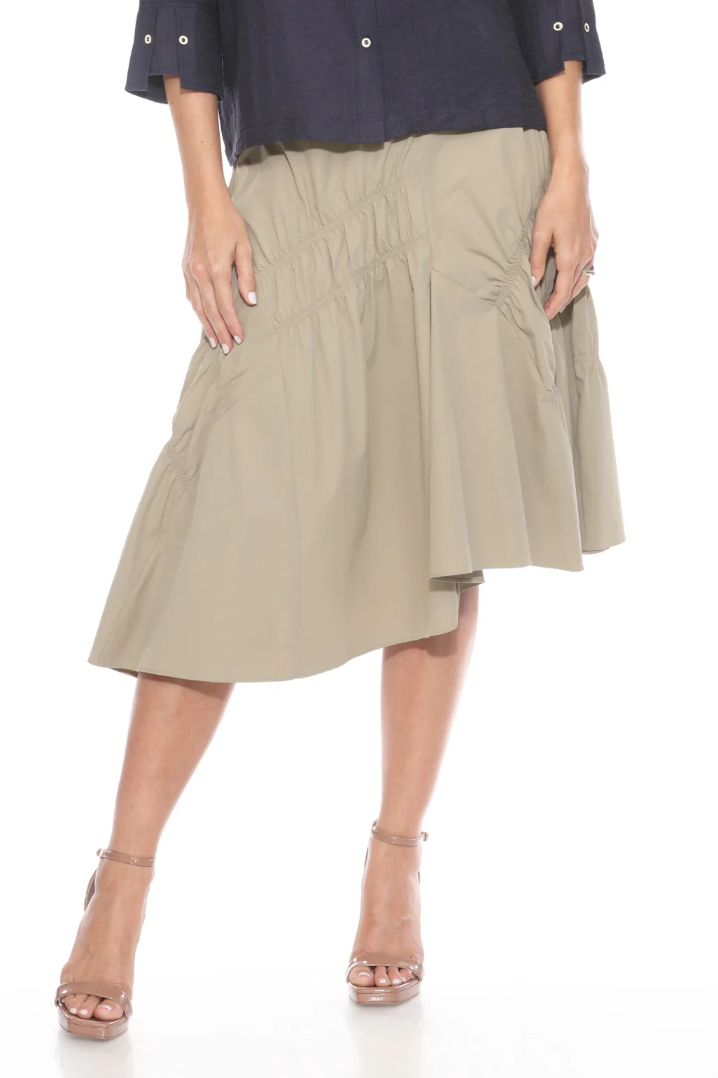 Asymmetric Flounce Skirt - Image 7