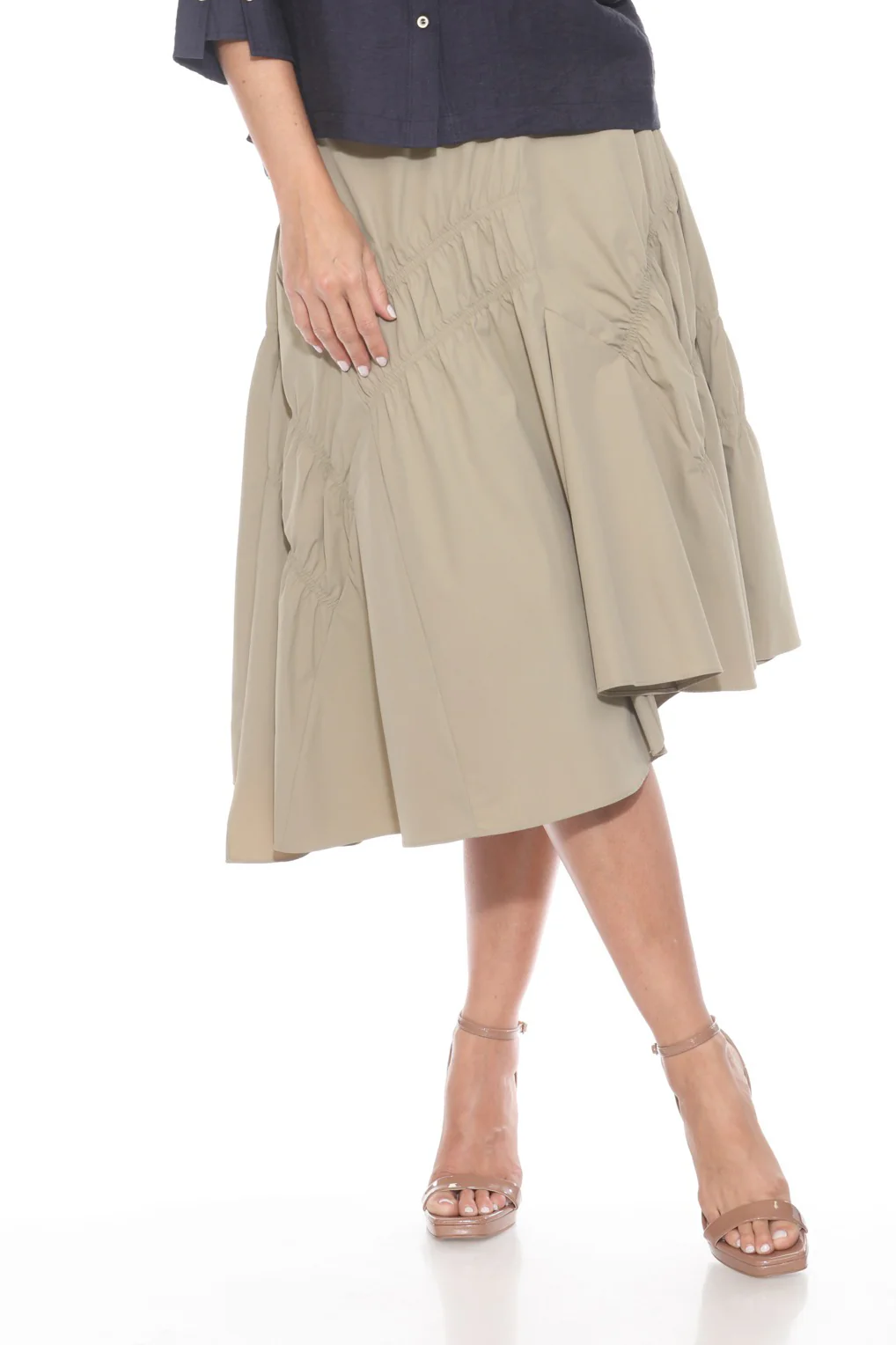 Asymmetric Flounce Skirt - Image 8