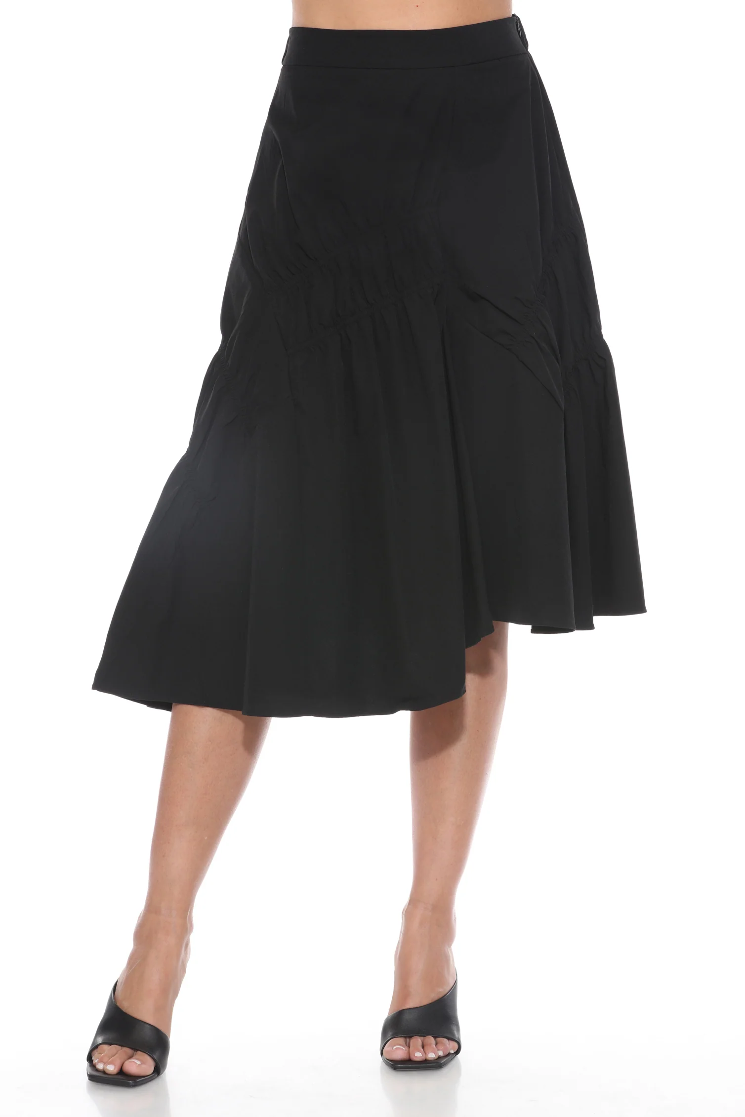 Asymmetric Flounce Skirt - Image 9