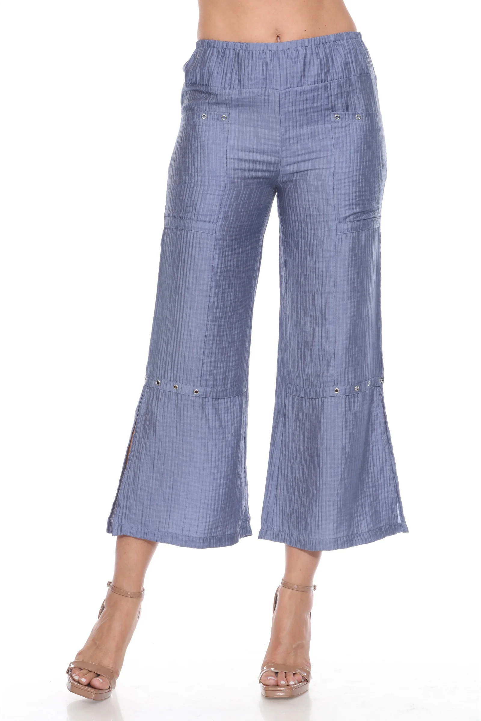 Split Hem Pant w/ Rivets - Image 6