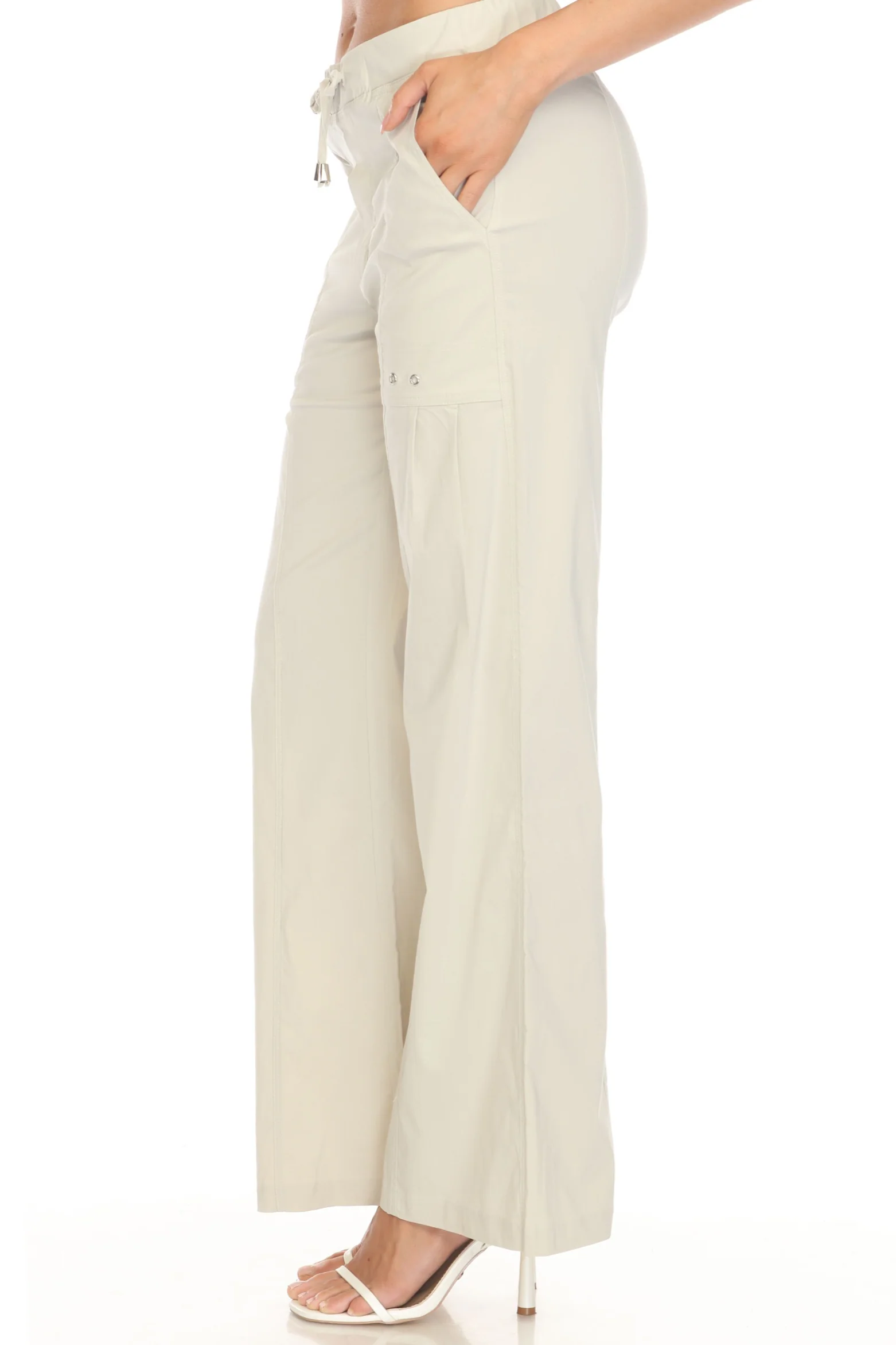 Wide Leg Drawstring Pant - Image 8