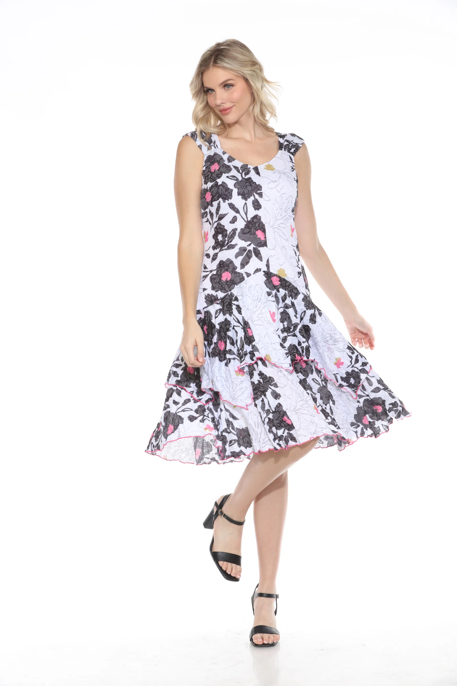 Paige Dress - Noir Bloom - Image 4