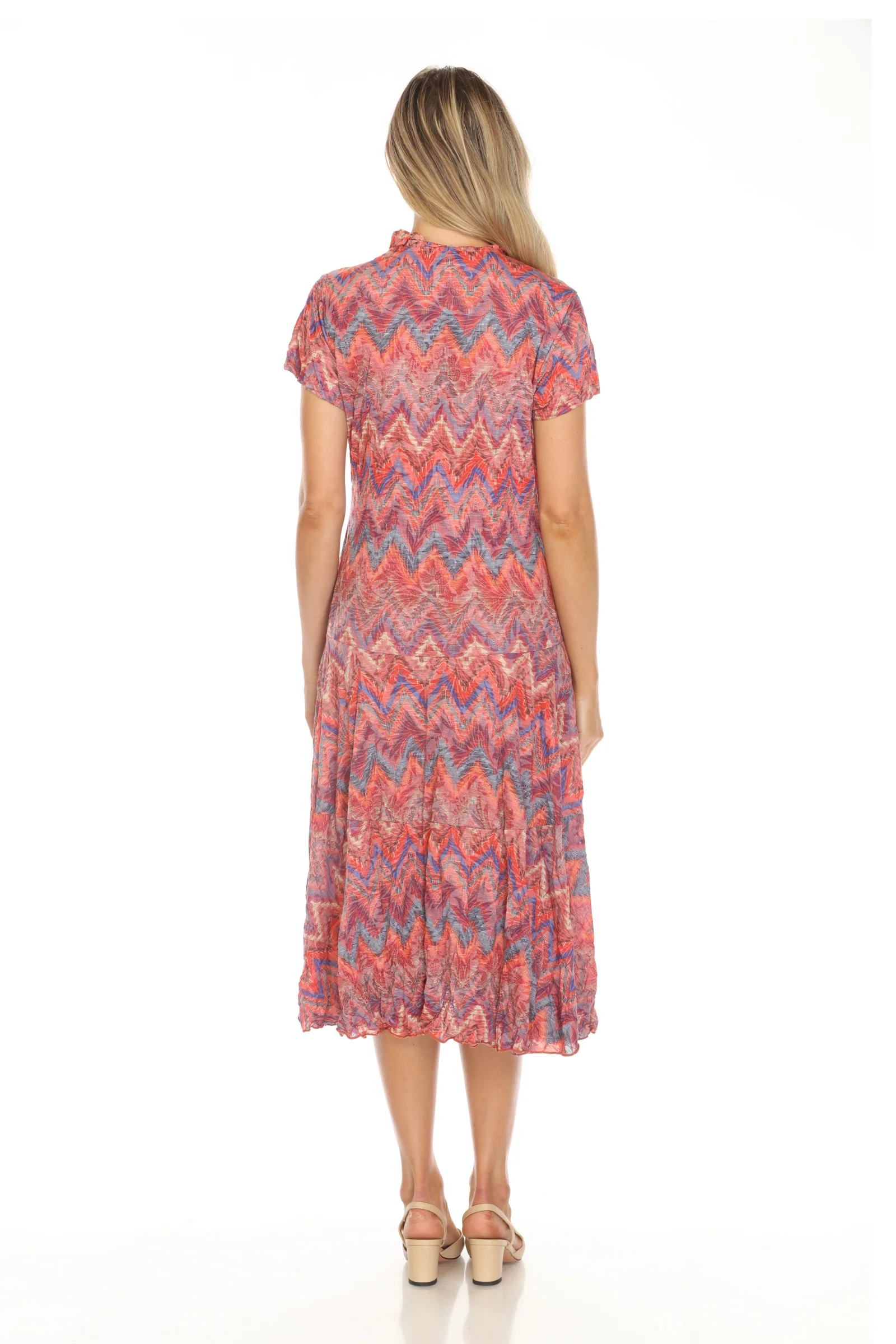 Harper Dress - Crimson Pulse - Image 4