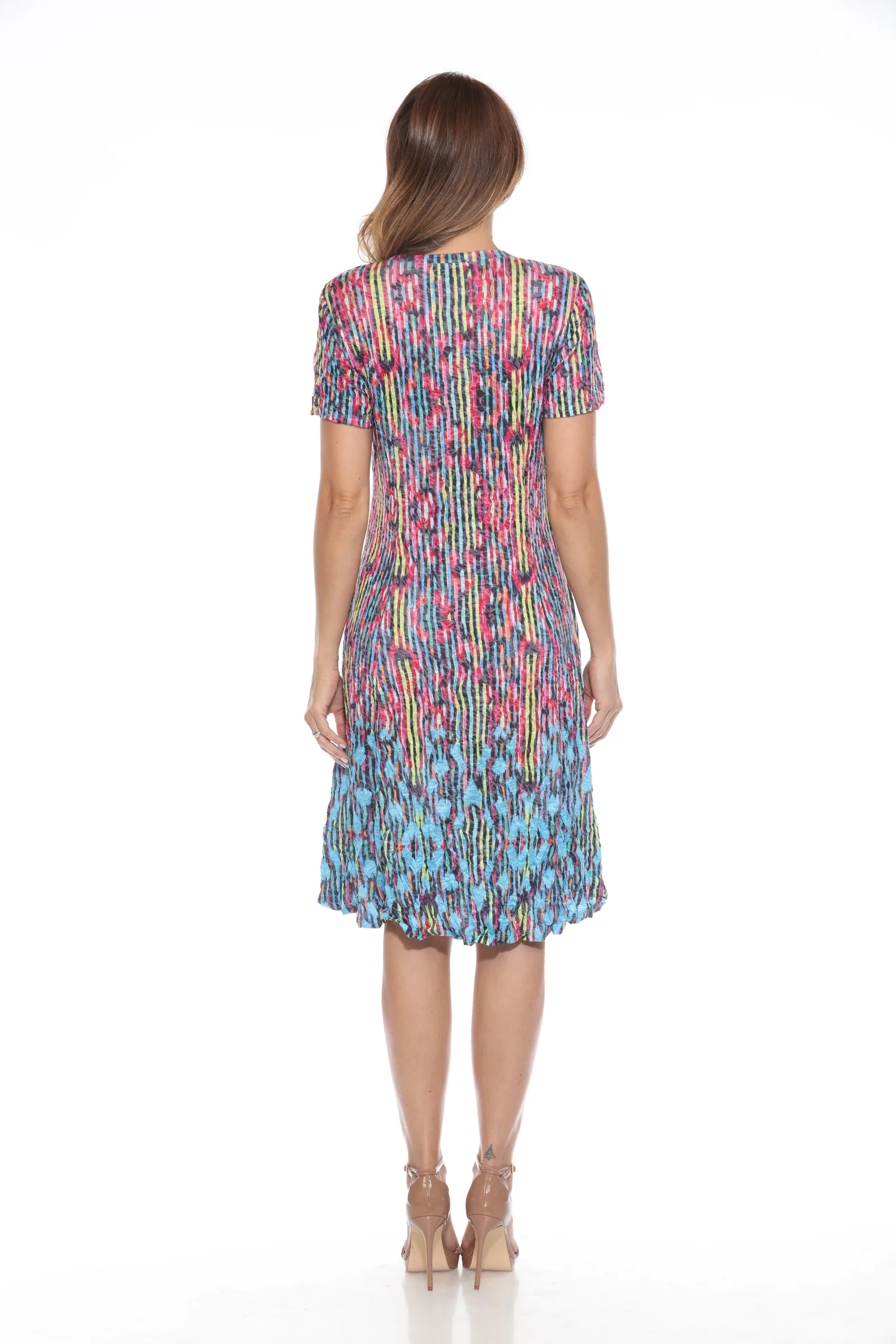 Madelyne Dress - Rainbow Sherbet - Image 5