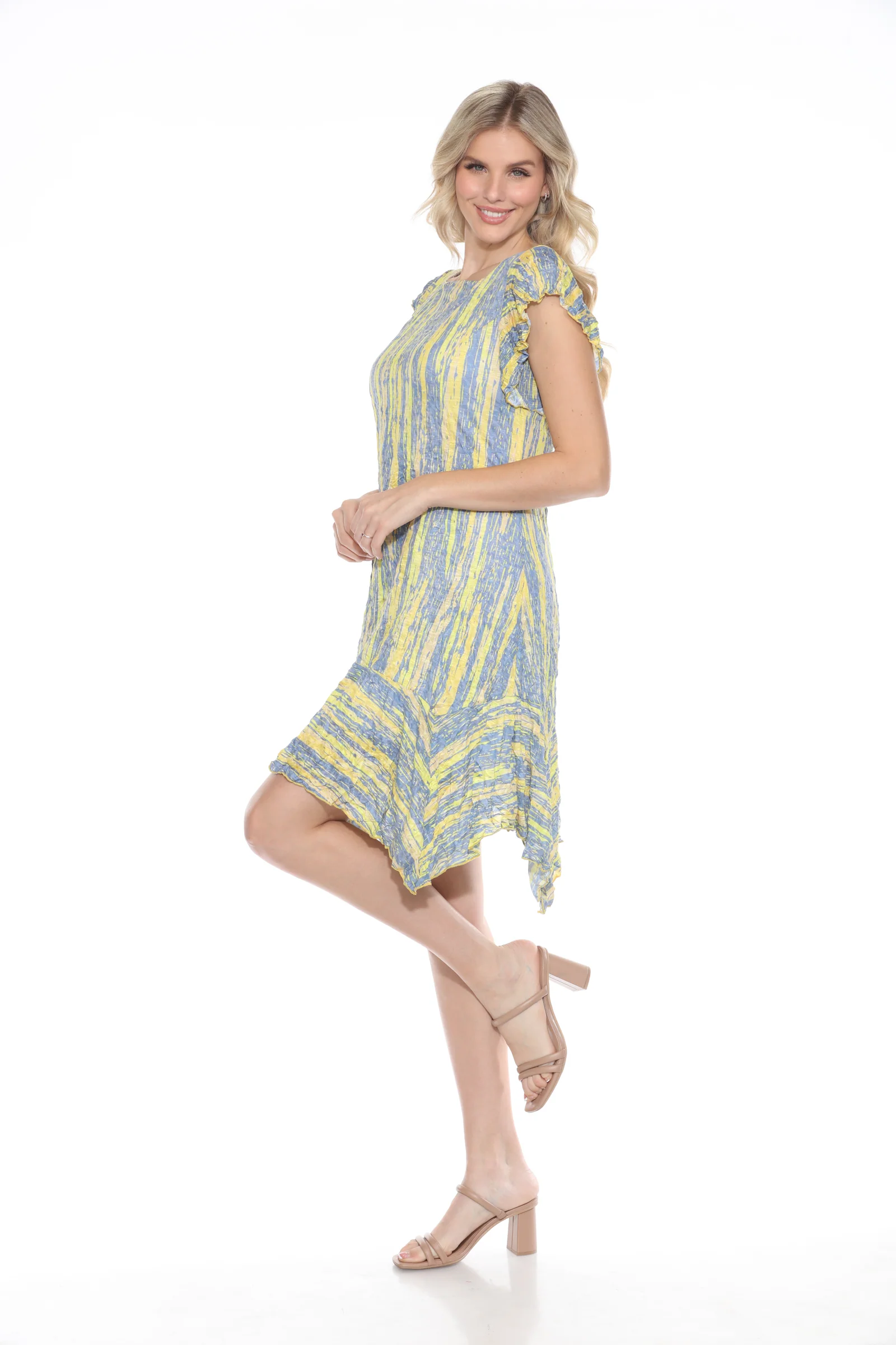 Vienna Dress - Gold Streaks - Image 3