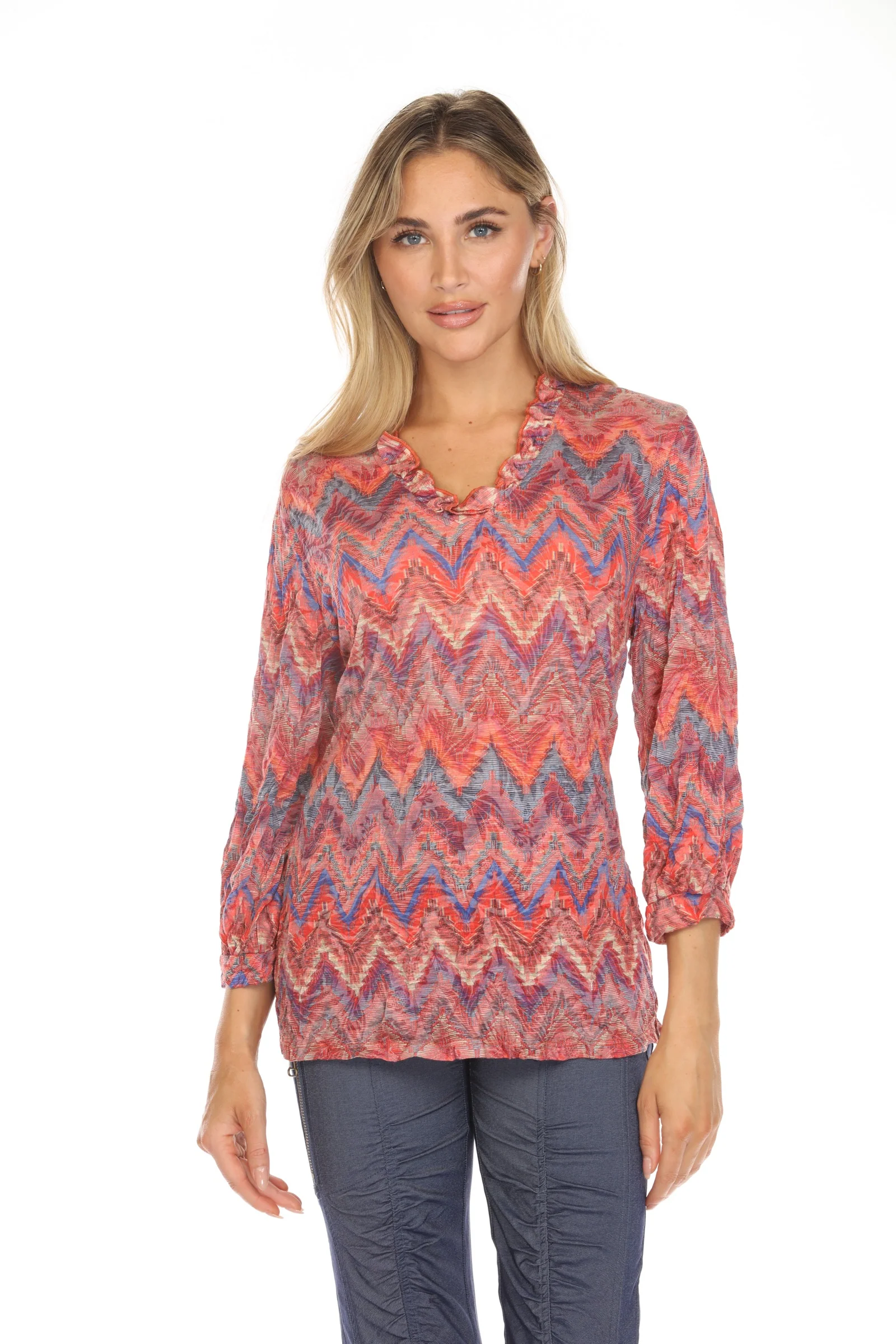 Ella Top - Crimson Pulse - Image 3