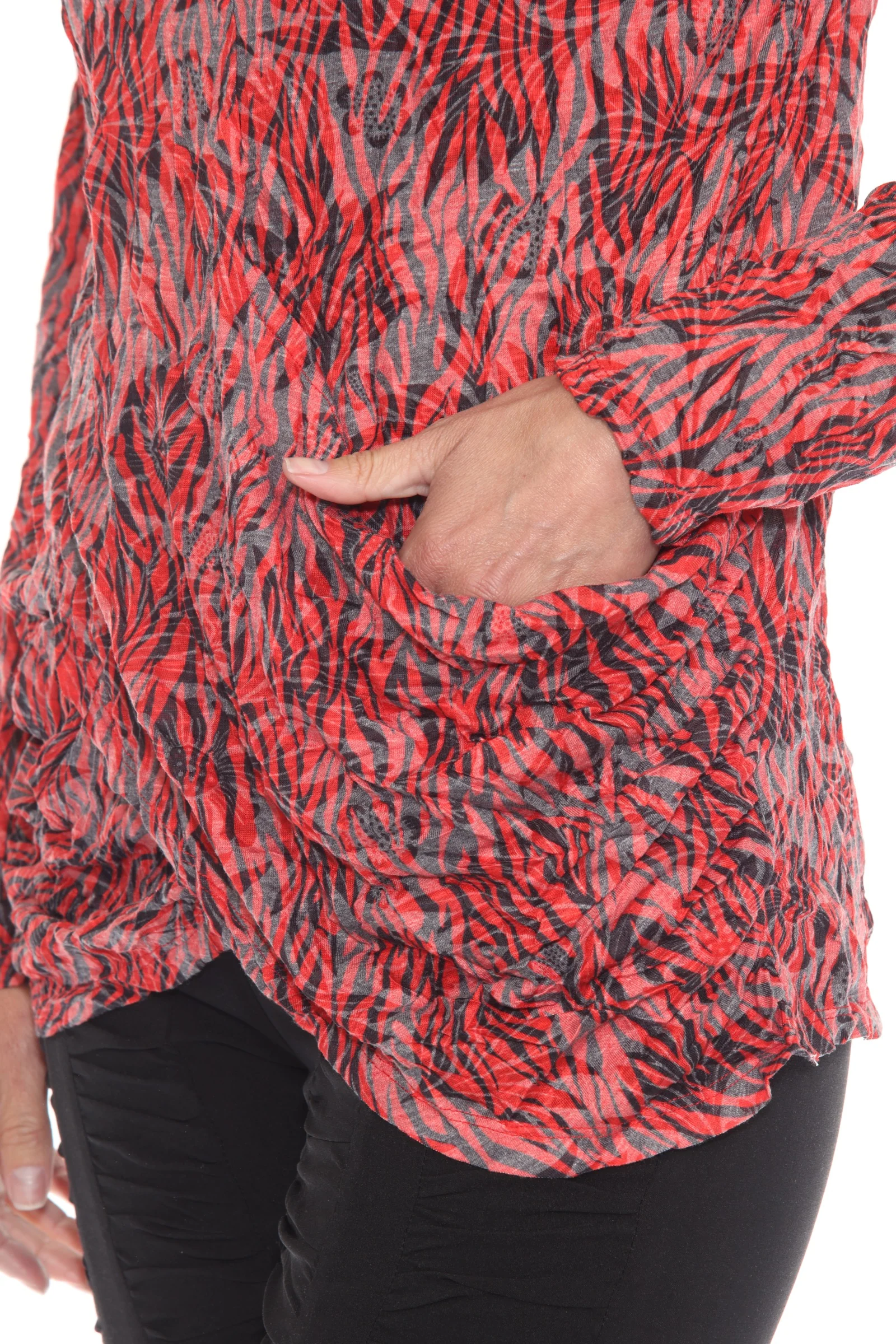 Evelyn Top - Crimson Vines - Image 7