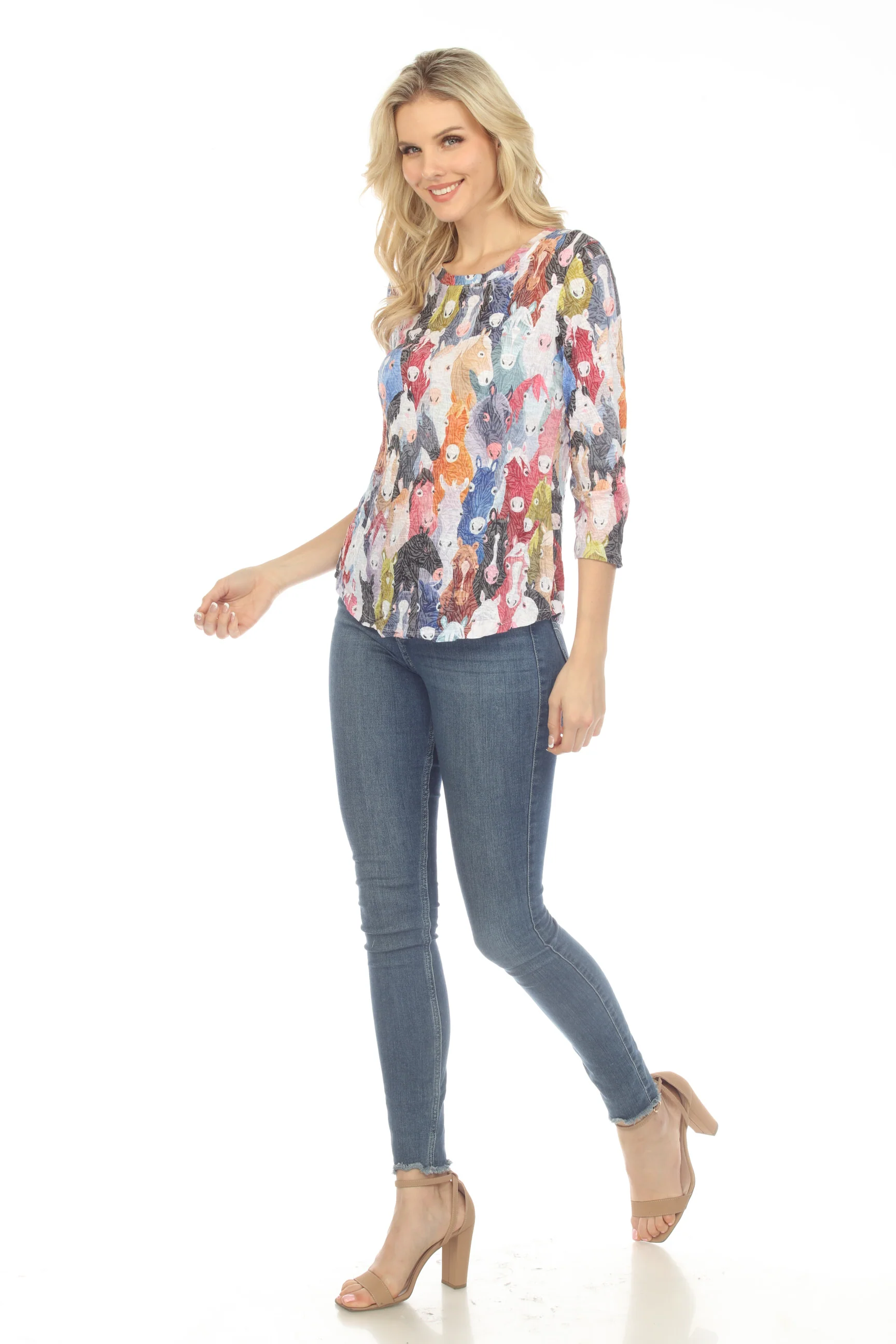 Round-Neck Top - Stampede - Image 3