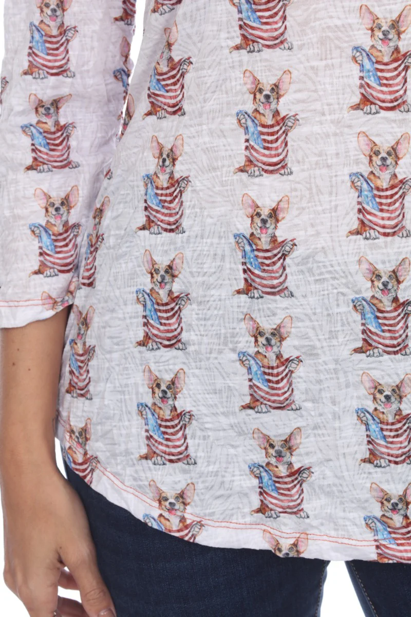 Round-Neck Top - Americorgi - Image 5