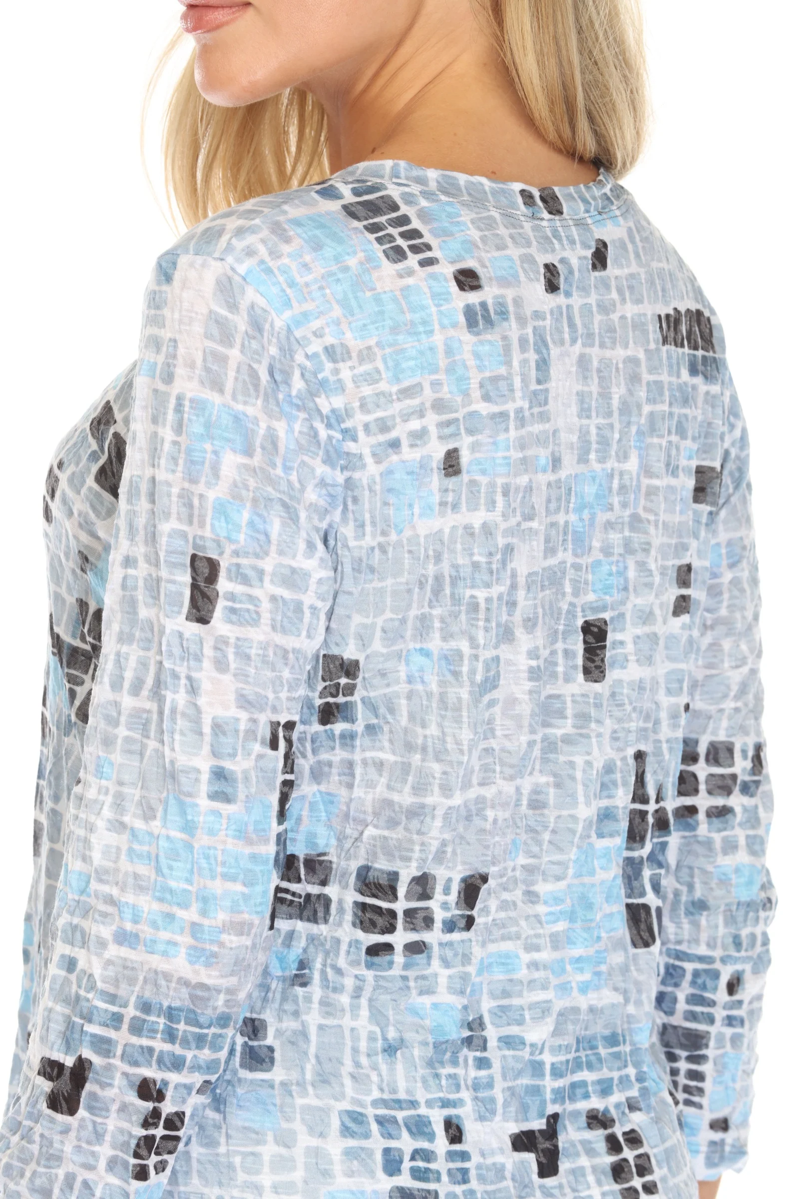 Round-Neck Top - Ice Mosaic - Image 7