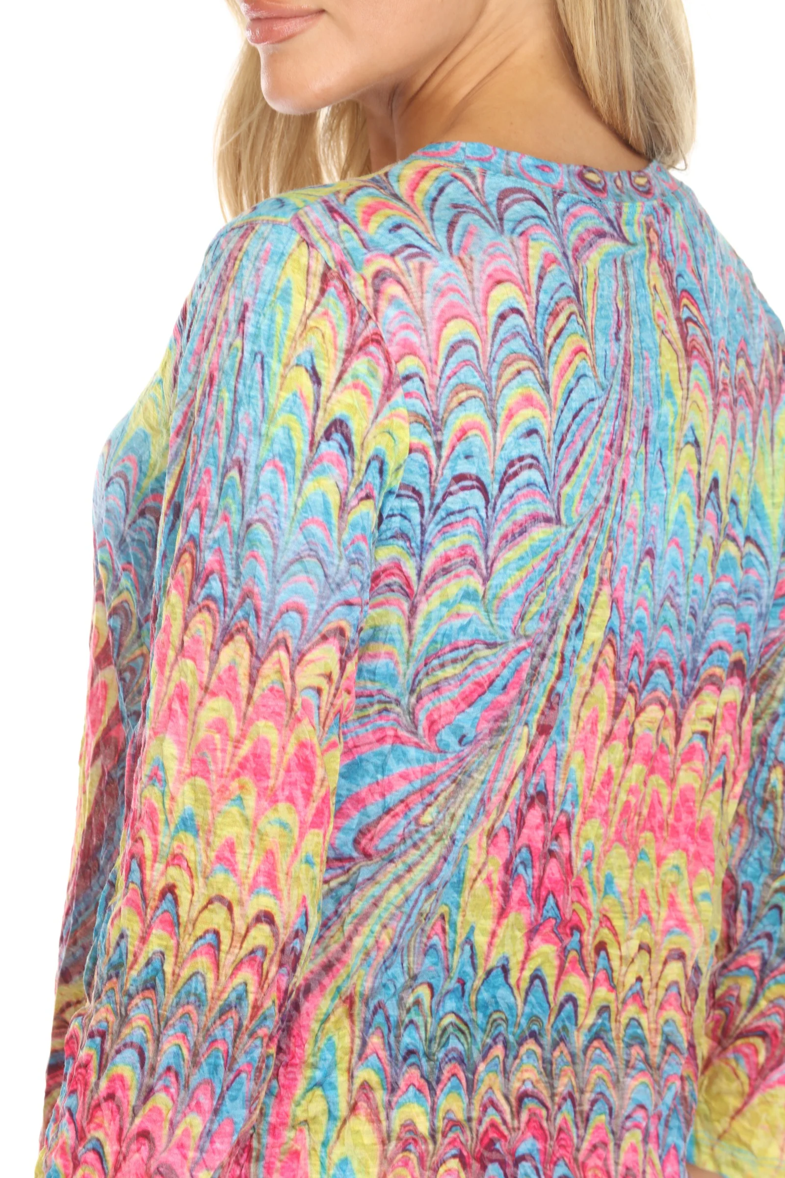 Round-Neck Top - Festive Plume - Image 7
