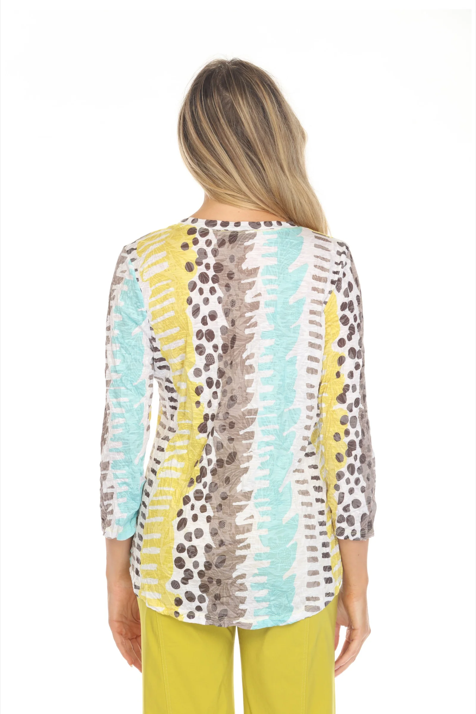 Round-Neck Top - Mint Twist - Image 4