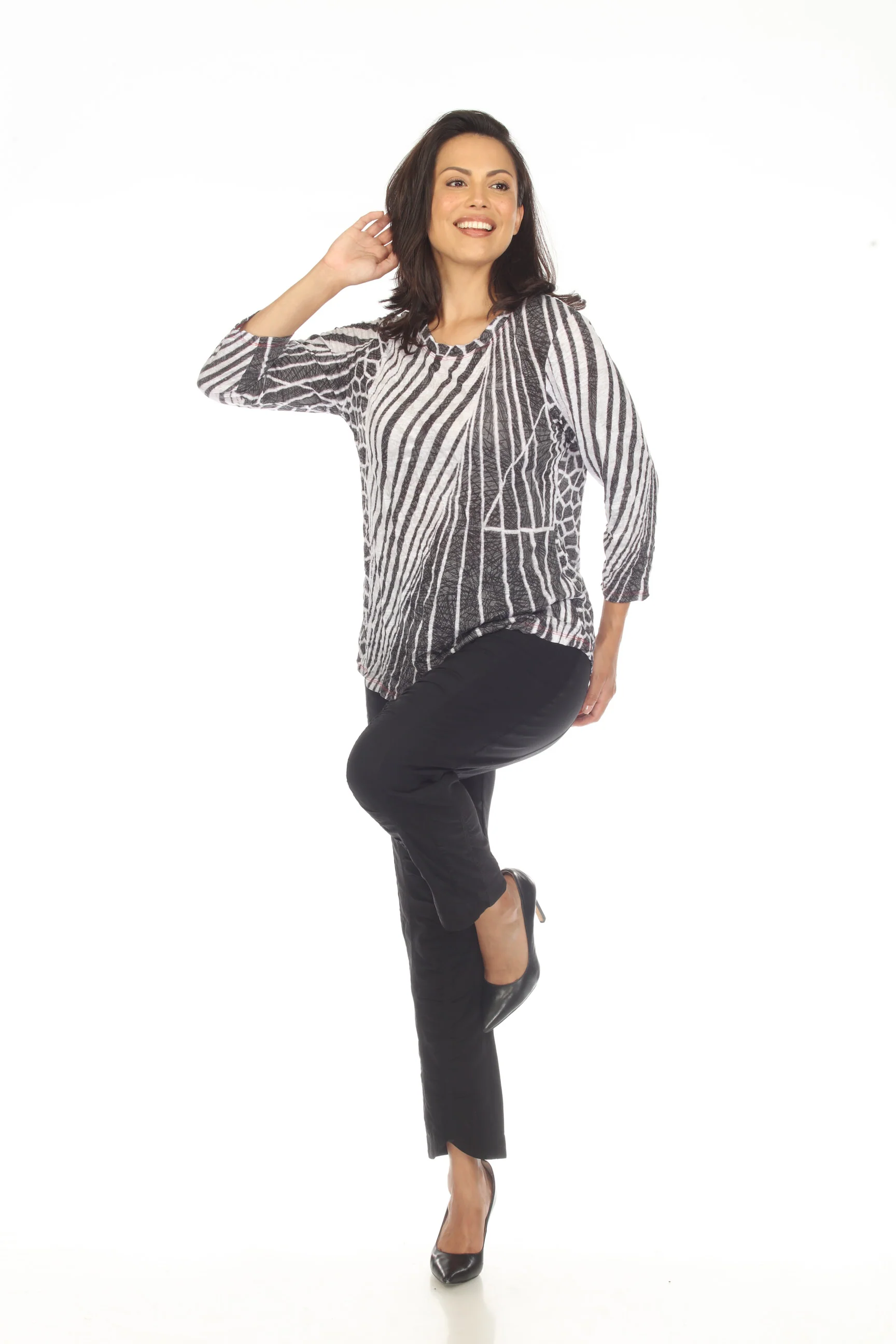 Round-Neck Top - Aspect Mix - Image 13