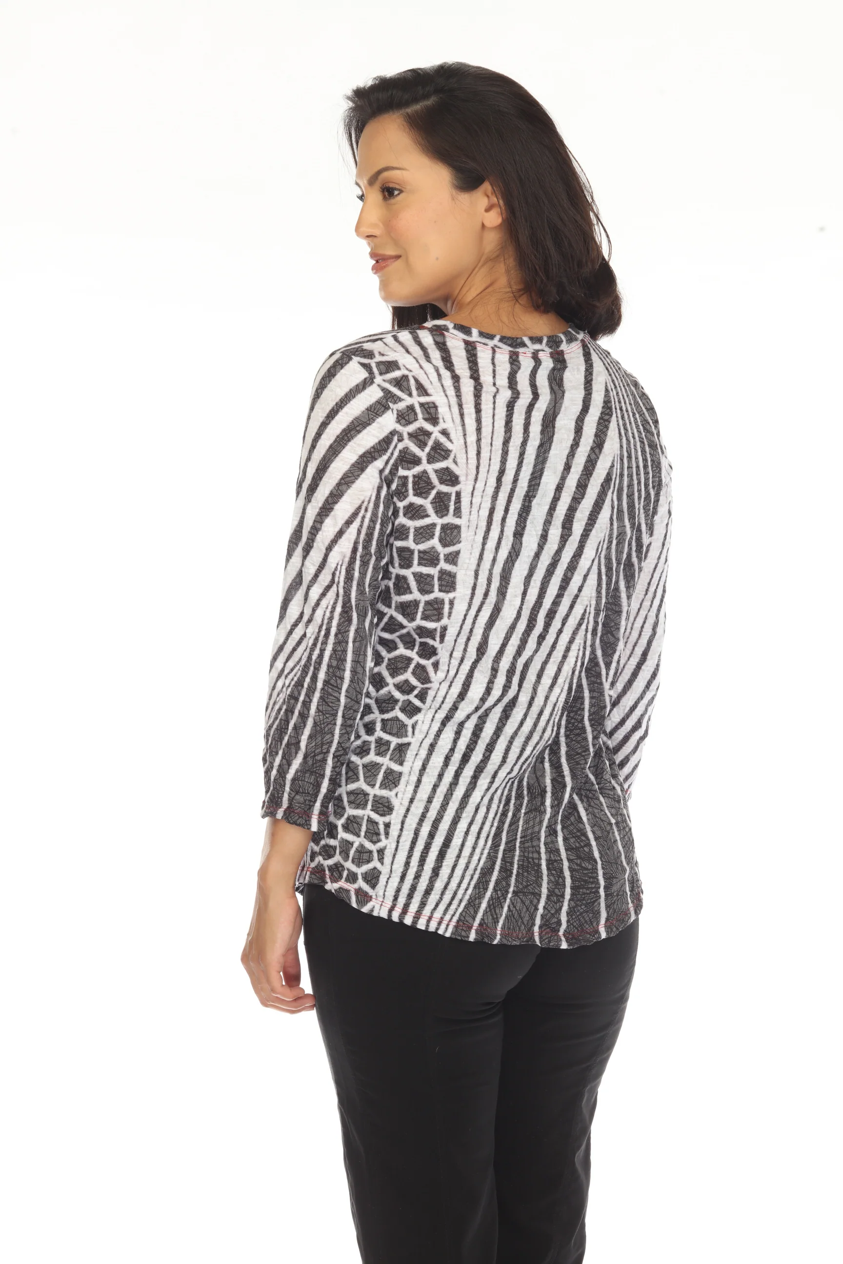 Round-Neck Top - Aspect Mix - Image 6