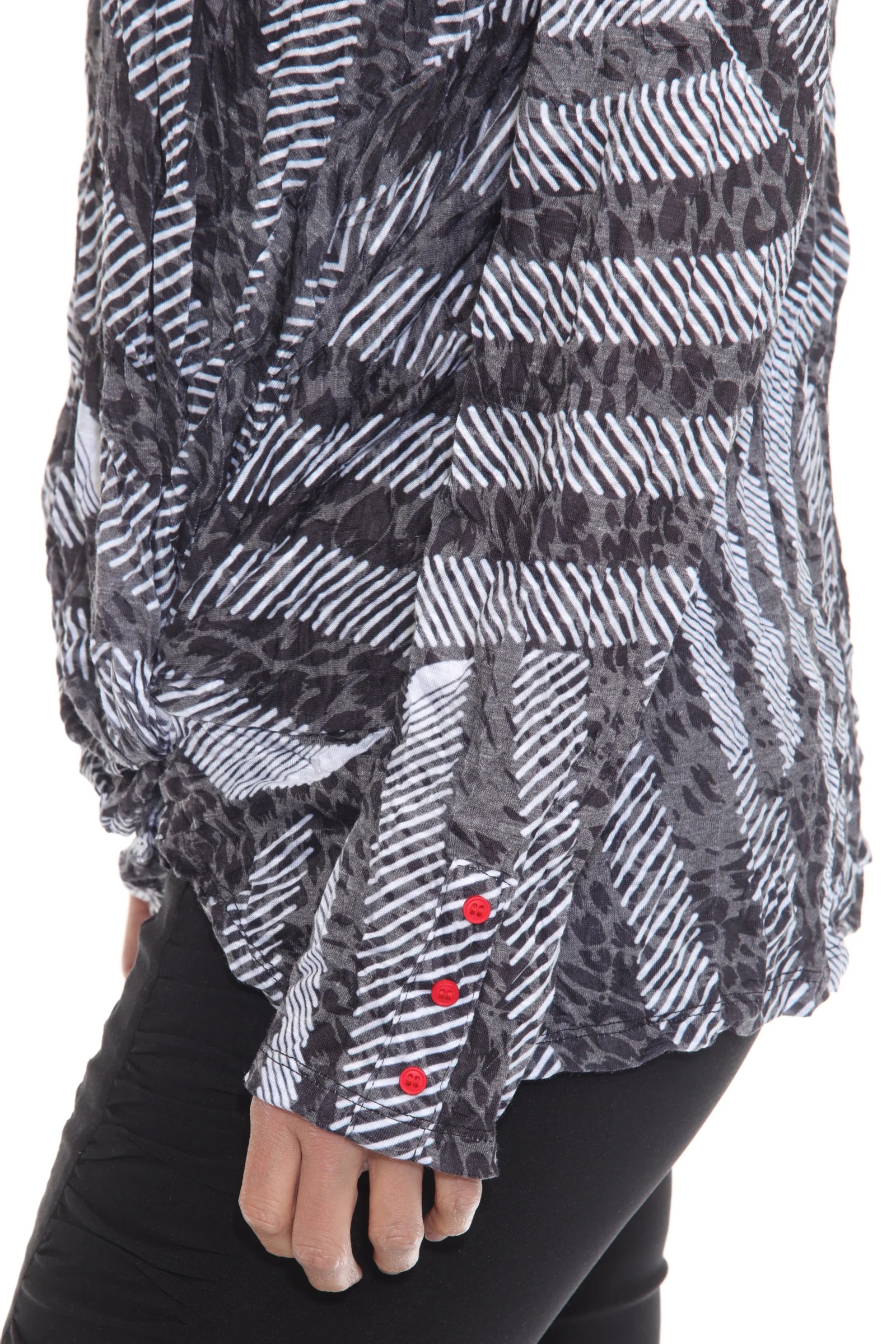 Layla Top - Graphite Weave - Image 5