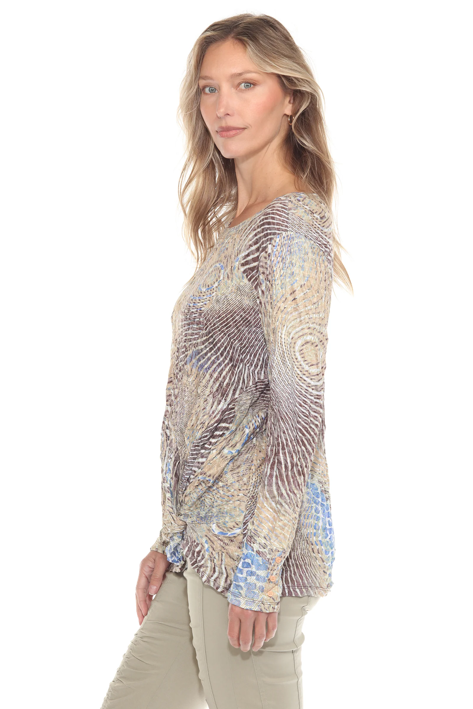 Layla Top - Sand Swirl - Image 4