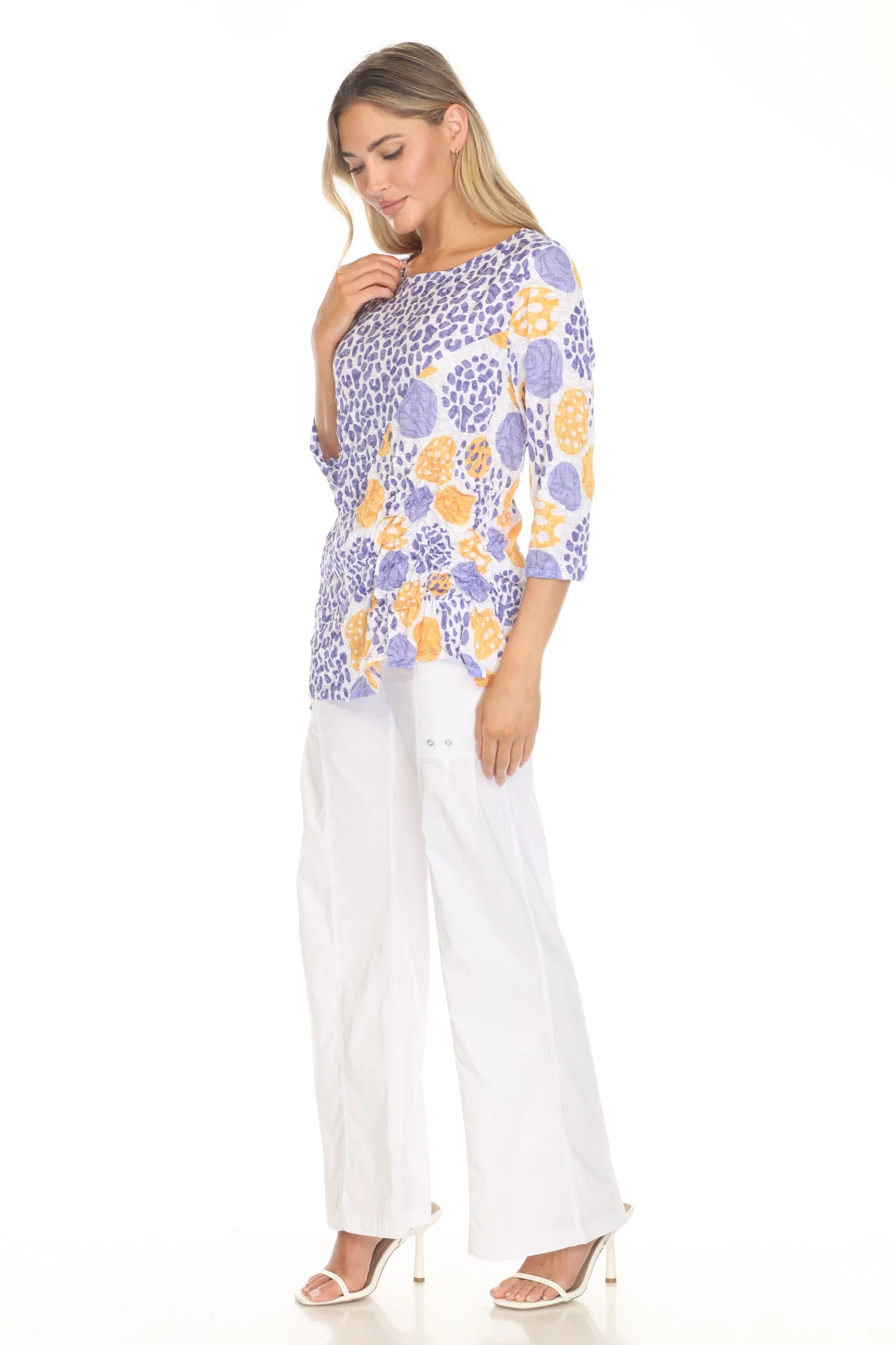 Jolene Top - Citrus Spots - Image 3