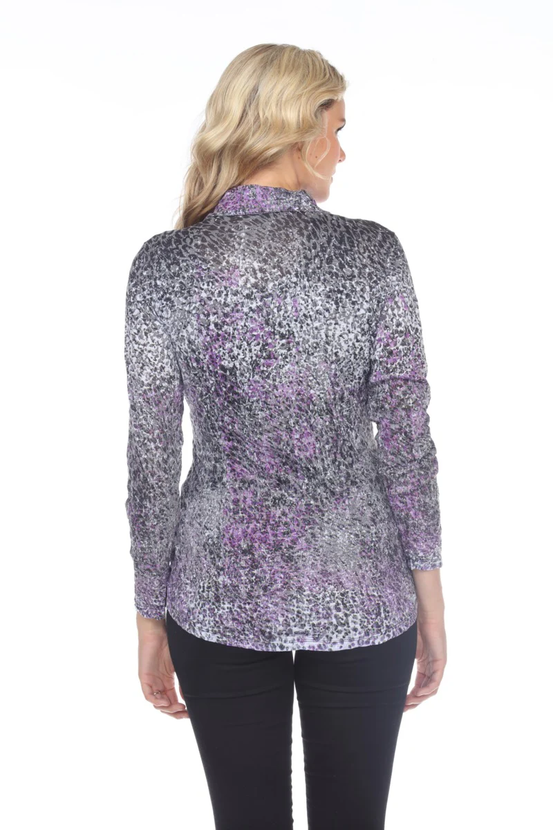 Elle Cardigan - Violet Impact - Image 6