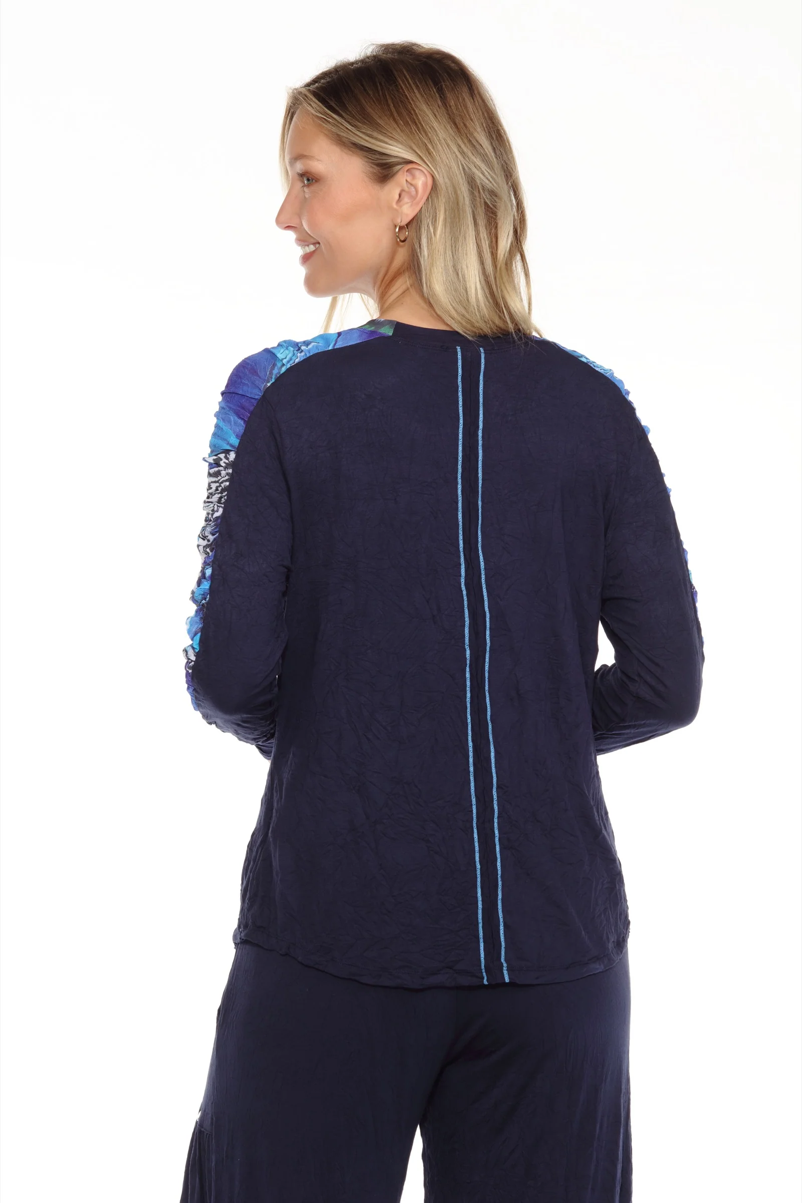 Penelope Top - Sapphire Flutter - Image 7