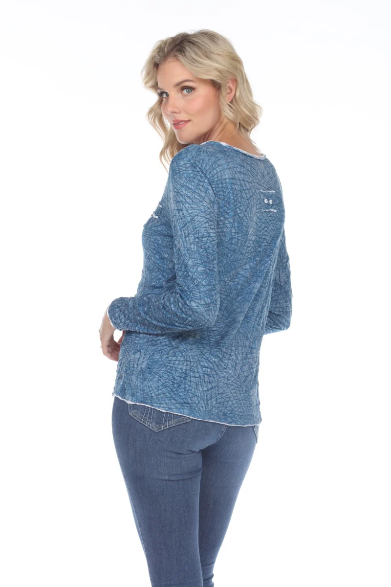 Sara Top - Blue - Image 5
