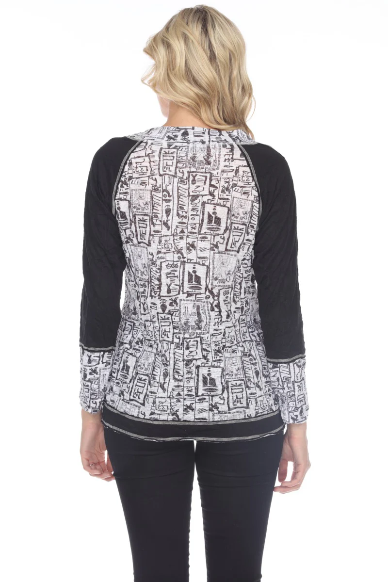 Patricia Top - Egyptian Symbols - Image 7