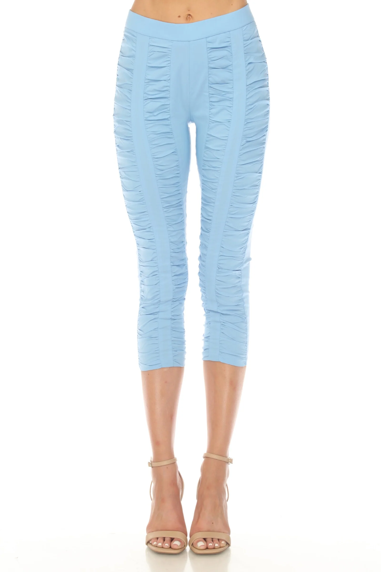 Ruched Legging Capri - Image 5