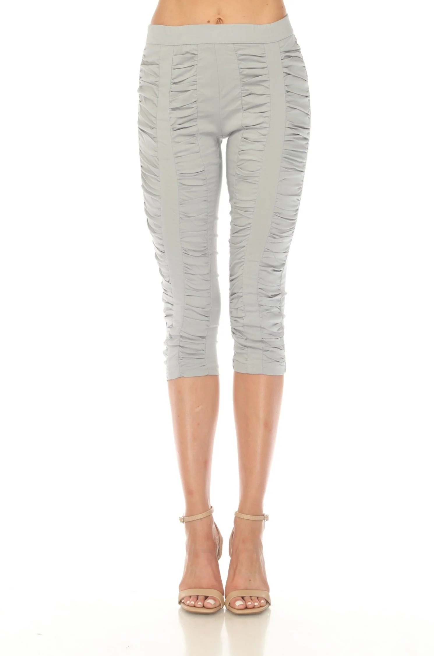 Ruched Legging Capri - Image 7